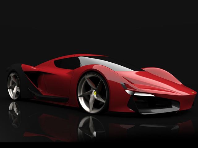 3 футуристических дизайн-концепта Ferrari